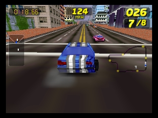 San Francisco Rush - Extreme Racing (USA) (En,Fr,De) In game screenshot